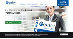 Desktop Screenshot of equity-usa.com